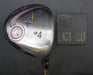 Ladies XXIO Dual Speed Tech 18° 4 Wood Ladies Graphite Shaft G Tour Grip