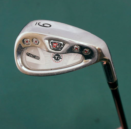 Wilson Staff NC9 Double Face Ti 9 Iron Regular Graphite Shaft Wilson Staff Grip