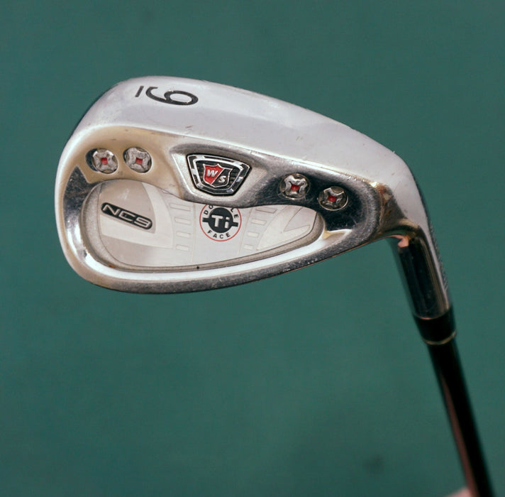 Wilson Staff NC9 Double Face Ti 9 Iron Regular Graphite Shaft Wilson Staff Grip