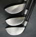 Set of 3 Tsuruya Golden Prix E-2000 3+5&7 Woods Regular Graphite Shafts*