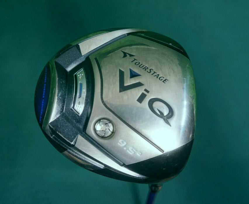 Bridgestone Tour Stage ViQ 9.5° Driver Stiff Graphite Shaft Golf Pride Grip