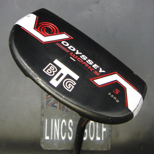 Odyssey Works Big T Putter Coated Steel Shaft 84.5cm Length Psyko Grip