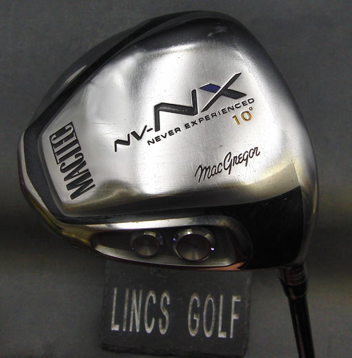 MacGregor MacTec Nv-Nx 10° Driver Regular Graphite Shaft Iomic Grip