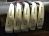 Set of 5x Yamaha Accurace Flexor II Irons 5,6,8,9+PW Stiff Steel Shafts*