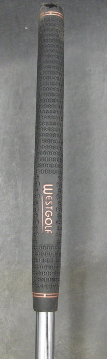 Top Lanking Straight Hitting Putter Steel Shaft 86cm Length West Golf Grip