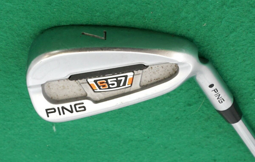 Ping S57 Black Dot 7 Iron Extra Stiff Rifle Steel Shaft Super Stroke Grip