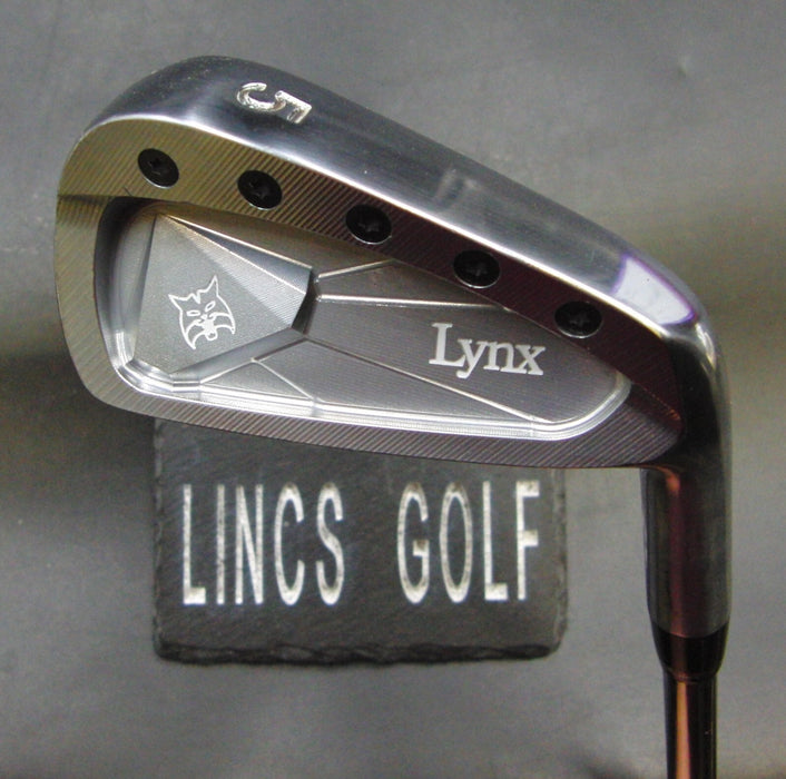 Lynx 5 Iron Stiff Steel Shaft Lamkin Grip