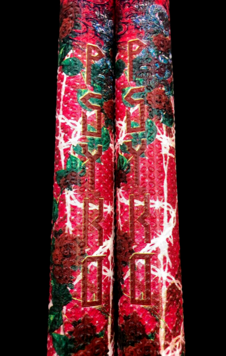 2 x New Ladies PSYKO Skull Gothic Golf Putter Grips