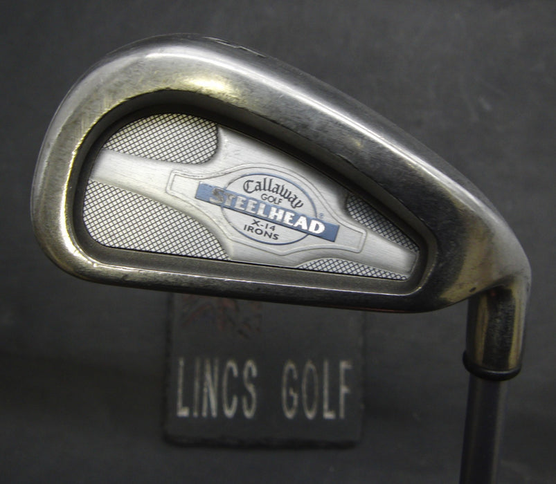 Ladies Callaway Steelhead X-14 5 Iron Ladies Graphite Shaft Royal Grip