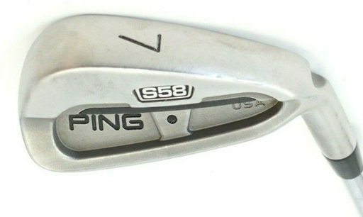 Ping S58 Black Dot 7 Iron Regular Steel Shaft Ping Grip