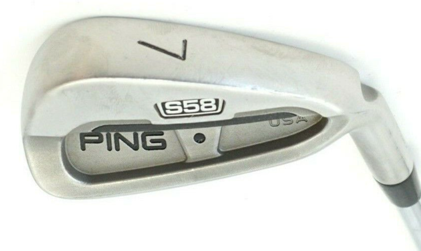 Ping S58 Black Dot 7 Iron Regular Steel Shaft Ping Grip