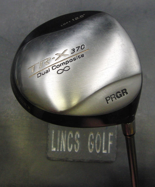 PRGR TR-X 370 Dual Composite 12.5° Driver Regular Graphite Shaft PRGR Grip