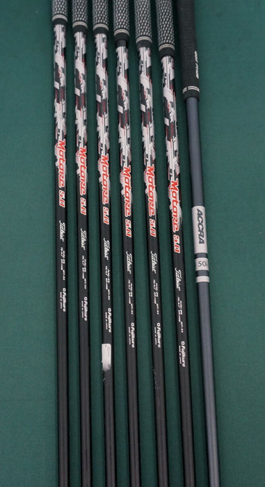 Set of 7 x Titleist VG3 Forged Irons 4-PW Regular Graphite Shafts Mixed Grips