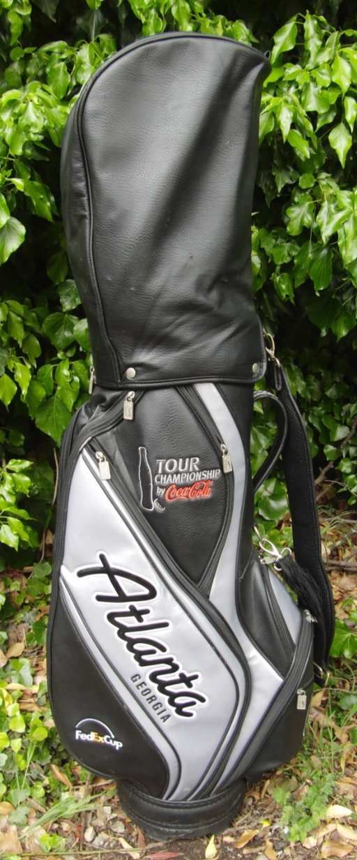 5 Division Atlanta Coca Cola PGA Tour Championship Trolley Golf Clubs Cart Bag*