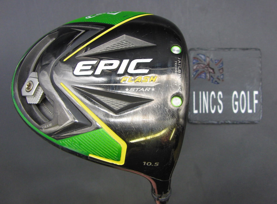 Callaway Epic Flash Star 10.5° Driver Regular Graphite Shaft Golf Pride Grip