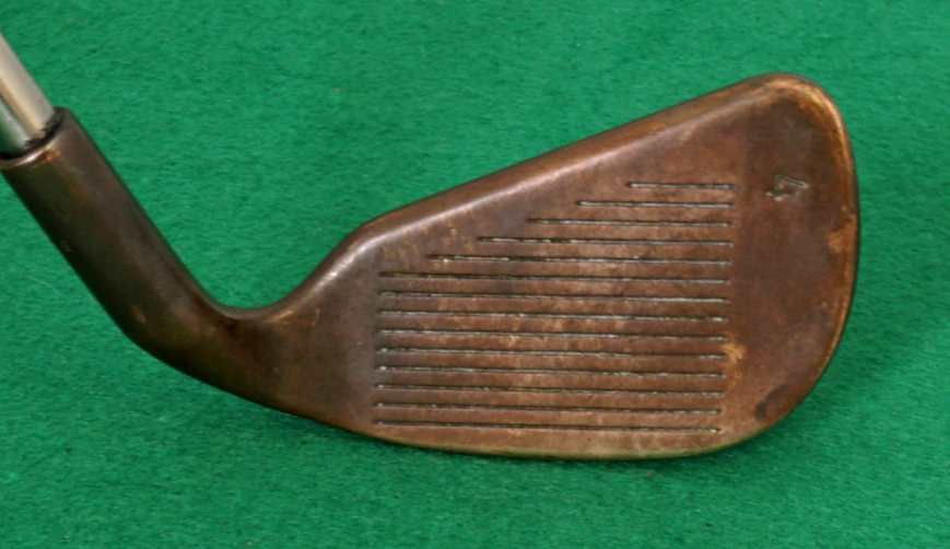 Left Handed Ping Eye2+ BeCu Copper Beryllium Blue Dot 4 Iron Regular Steel Shaft