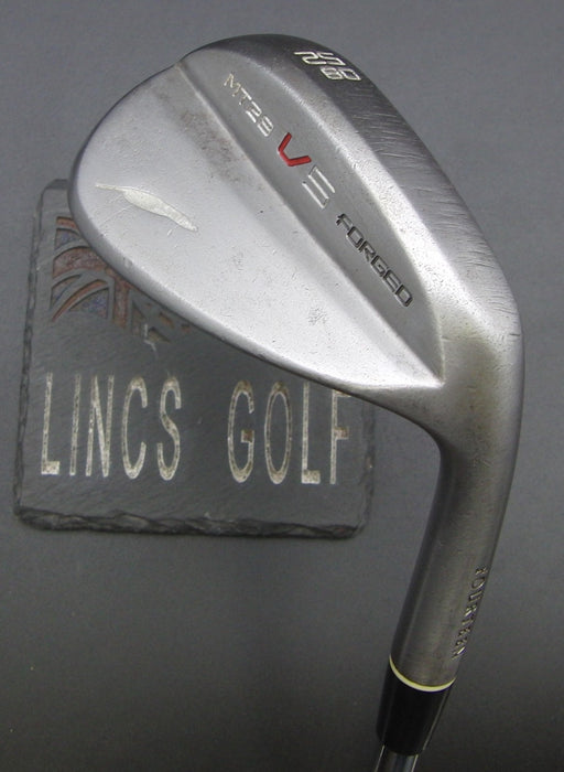 Fourteen MT-28 V5 Forged 52° Gap Wedge Regular Steel Shaft Black Grip