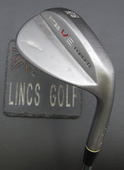 Fourteen MT-28 V5 Forged 52° Gap Wedge Regular Steel Shaft Black Grip