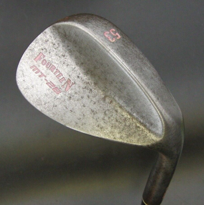 Fourteen MT-28 53° Gap Wedge Regular Steel Shaft Golf Pride Grip