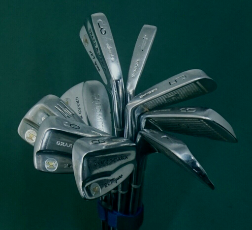 Vintage Collectors Set Of 9 x Mizuno Grand Monarch Irons 3-SW Regular Steel