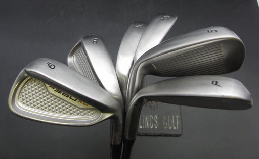 Set of 6x TaylorMade R360 XD 5-PW Irons Stiff Graphite Shafts TaylorMade Grips