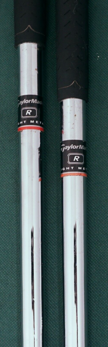 Set of 2 x TaylorMade RAC OS 4 & 6 Irons Regular Steel Shafts TaylorMade Grips