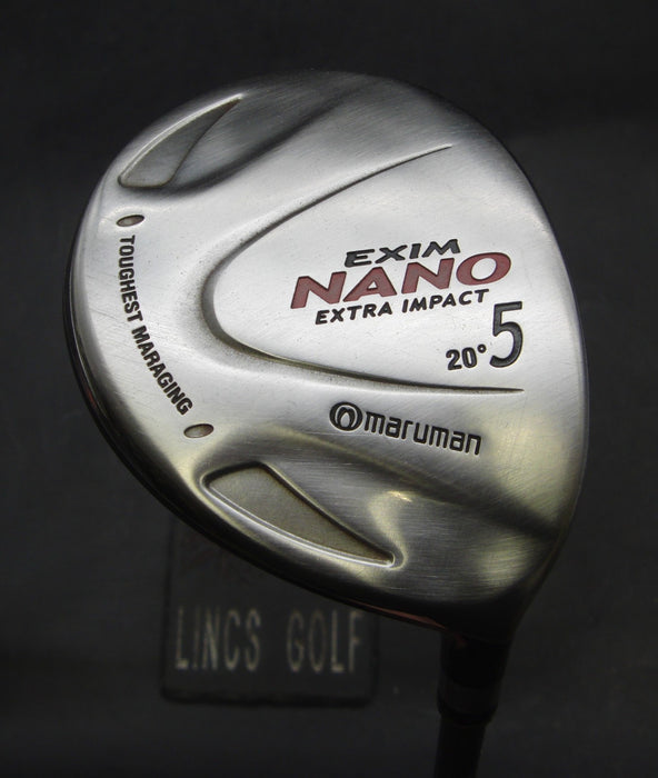 Maruman Exim Nano Extra Impact 20° 5 Wood Stiff Graphite Shaft Nex Grip