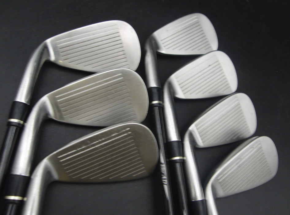 Set of 7x Nike Slingshot Tour Irons 4-PW Stiff Graphite Shafts Golf Pride Grips