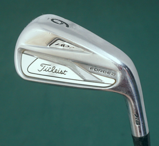 Titleist AP2 718 Forged 6 Iron Extra Stiff Steel Shaft Golf Pride Grip