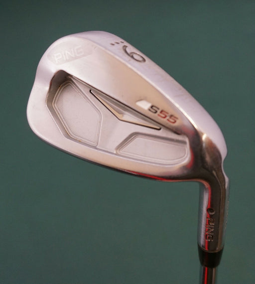 Ping S55 Black Dot 9 Iron ProjectX Extra Stiff Steel Shaft SuperStroke Grip
