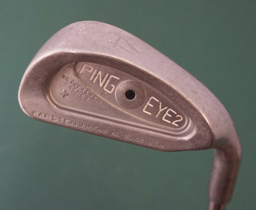 Ping Eye 2+ Black Dot 4 Iron Stiff Coated Steel Shaft Ping Grip