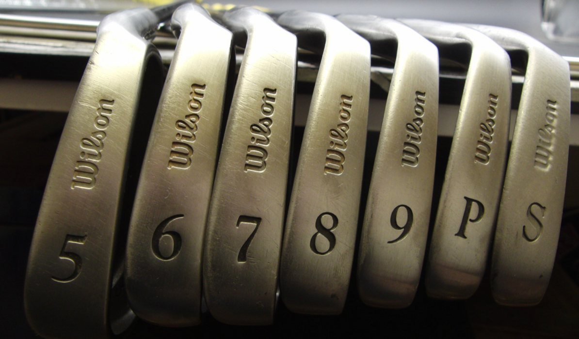 Set of Wilson Pro Staff 5-SW + Callaway E.R.C Driver+ 4 Wood+ 7 Wood + Putter*