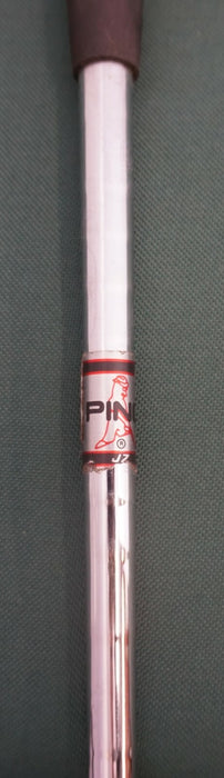 LeftHanded Ping Zing Maroon Dot 6 Iron Regular Steel Shaft Ping Grip
