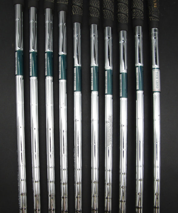 Set of 10x RAM Tour Grind Super UP S25C Irons 3-SW+AW Stiff Steel Shafts*