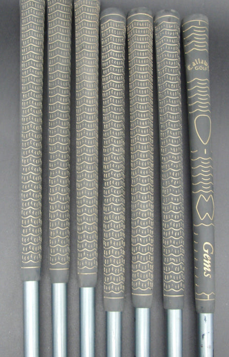 Set of 7x Ladies Callaway Big Bertha Gold Irons 4-PW Ladies Graphite Shafts*