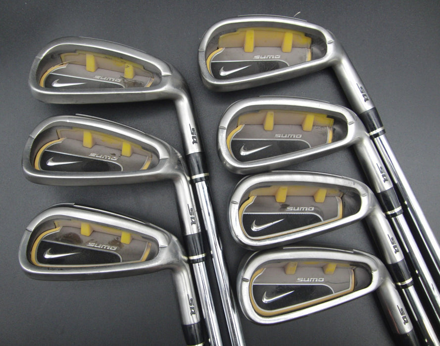 Set of 7x Nike SQ Sumo Irons 4-PW Stiff Steel Shafts PGM Grips*
