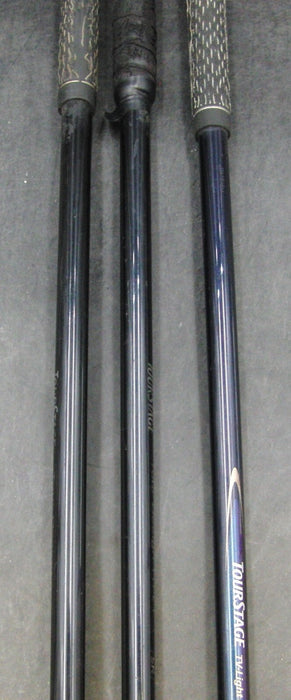 Set of 3 Bridgestone Tour Stage FHT 4, 5 & 7 Woods Regular Graphite Shafts
