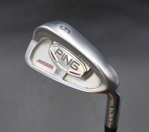 Ping Anser Forged Green Dot 6 Iron Regular Steel Shaft Ping Grip