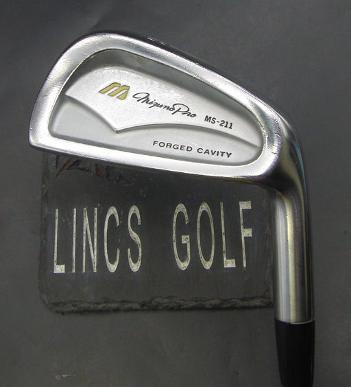 Mizuno Pro MS-211 Forged Cavity 6 Iron Regular Steel Shaft Black Grip