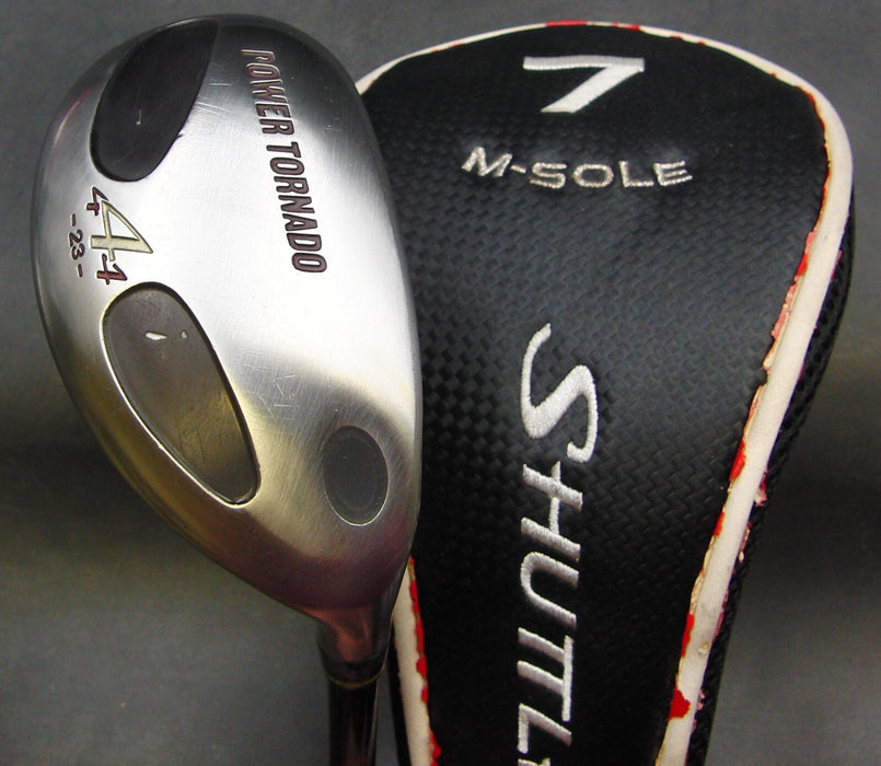 Kasco Power Tornado 444 23° Hybrid Regular Graphite Shaft Kasco Grip + HC