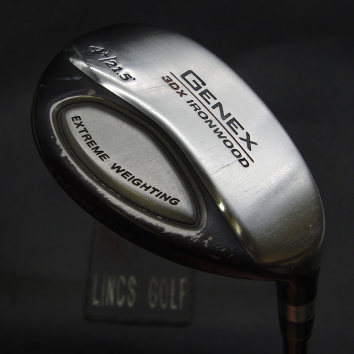 Genex 3DX Extreme Weighting 21.5° 4 Hybrid Stiff Graphite Shaft NO 1 Grip