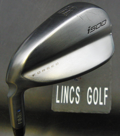 Left Handed Ping i500 Blue Dot Pitching Wedge Stiff Steel Shaft Golf Pride Grip