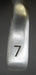 Ping i25 Yellow Dot 7 Iron Stiff Steel Shaft Ping Grip