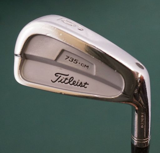 Titleist 735CM Forged 6 Iron Regular Steel Shaft Lamkin Grip