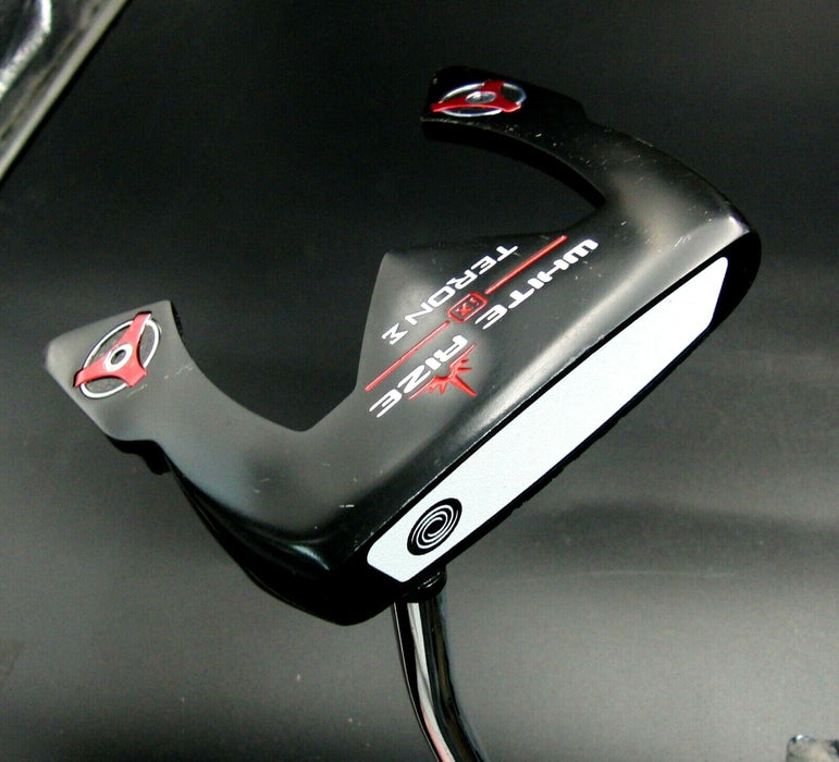 Odyssey White Rize Teron Putter + Head Cover, 85cm Long