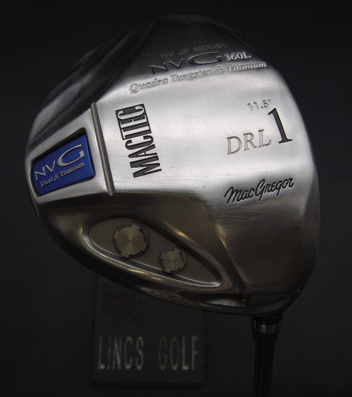 MacGregor MacTec NVG 360L DRL 11.5° Driver Stiff Graphite Shaft MacTec Grip
