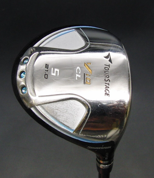 Ladies BridgeStone TourStage ViQ CL 21.0° 5 Wood Ladies Graphite Shaft T/S Grip