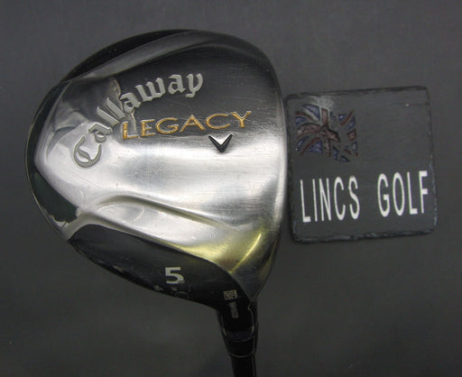 Callaway Legacy 5 Wood Stiff Graphite Shaft Callaway Grip