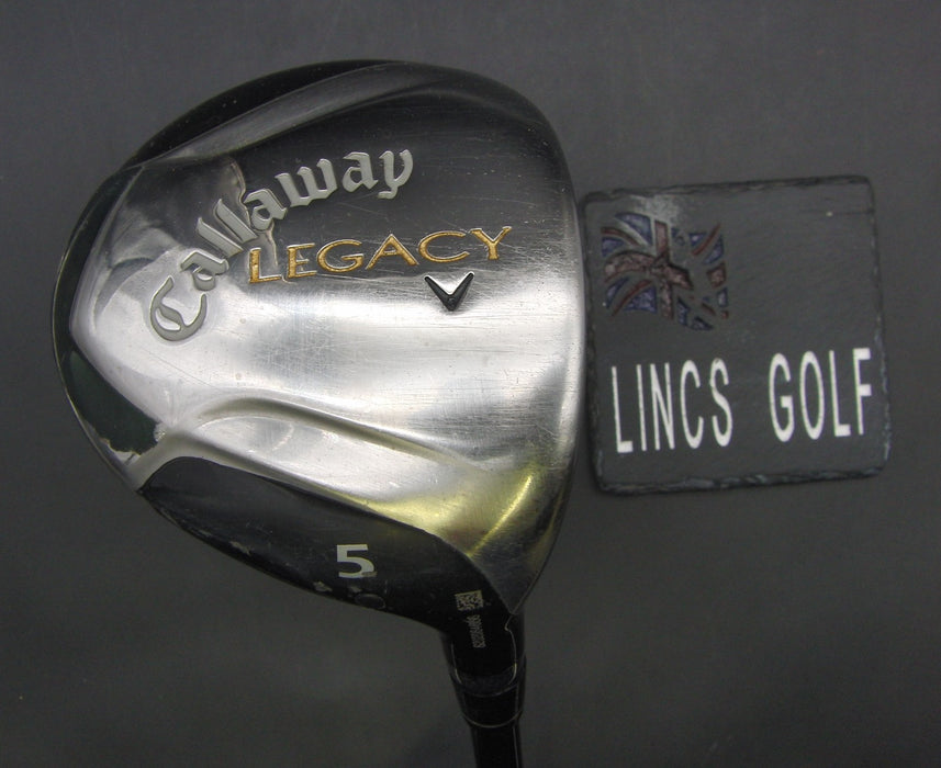 Callaway Legacy 5 Wood Stiff Graphite Shaft Callaway Grip