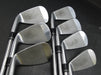 Set of 7x Yonex NanoV Irons 4-PW Stiff Steel Shafts Yonex Grips*
